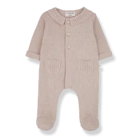 1  in the Family Nude Alexia Jumpsuit with Feet