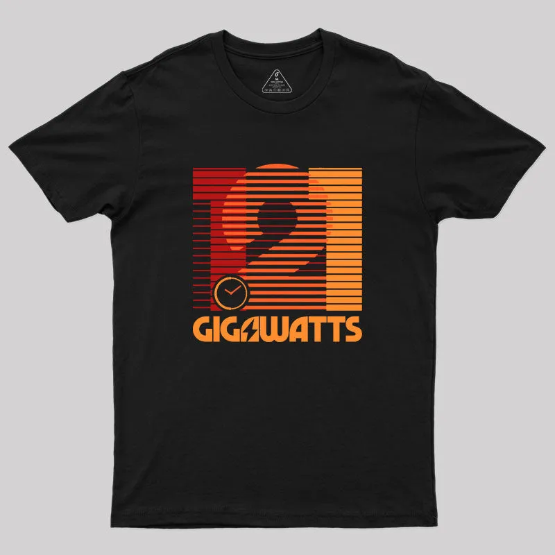 1.21 Gigawatts Minimal Design Geek T-Shirt