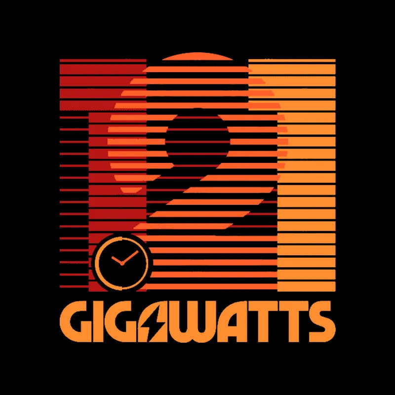 1.21 Gigawatts Minimal Design Geek T-Shirt