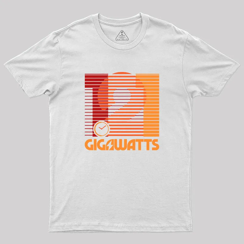 1.21 Gigawatts Minimal Design Geek T-Shirt