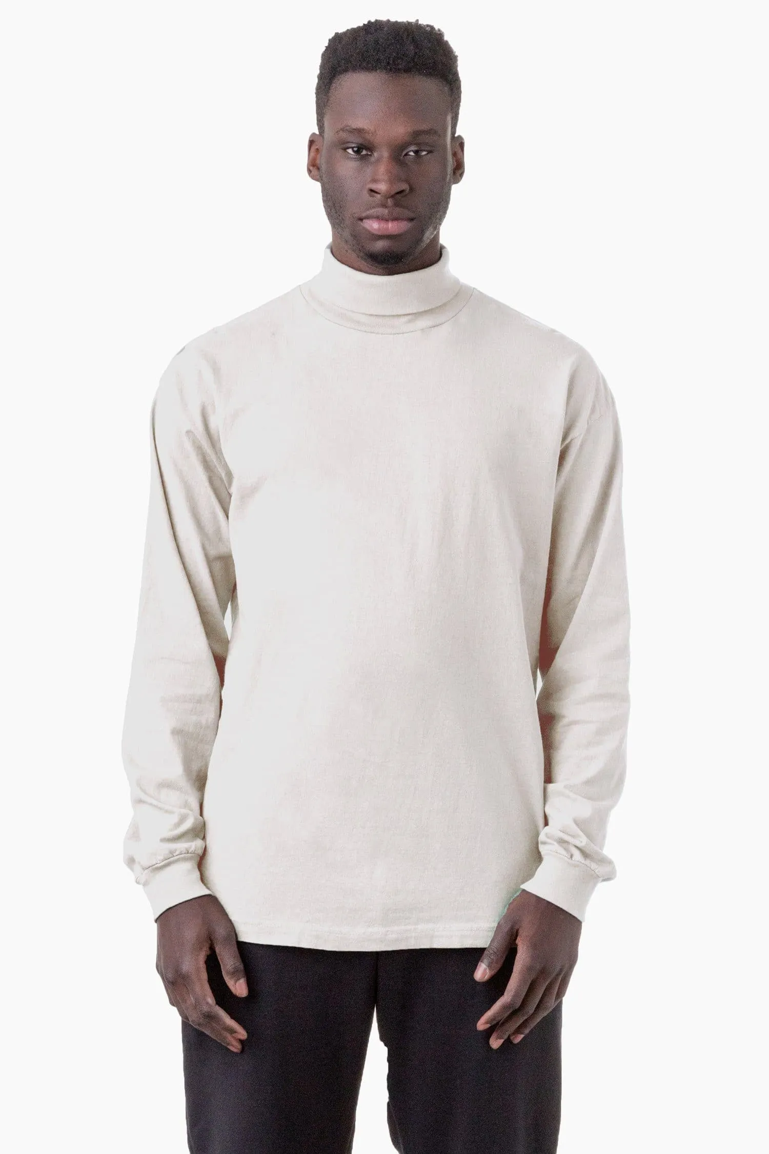 1811GD Unisex - Long Sleeve Garment Dye Turtleneck