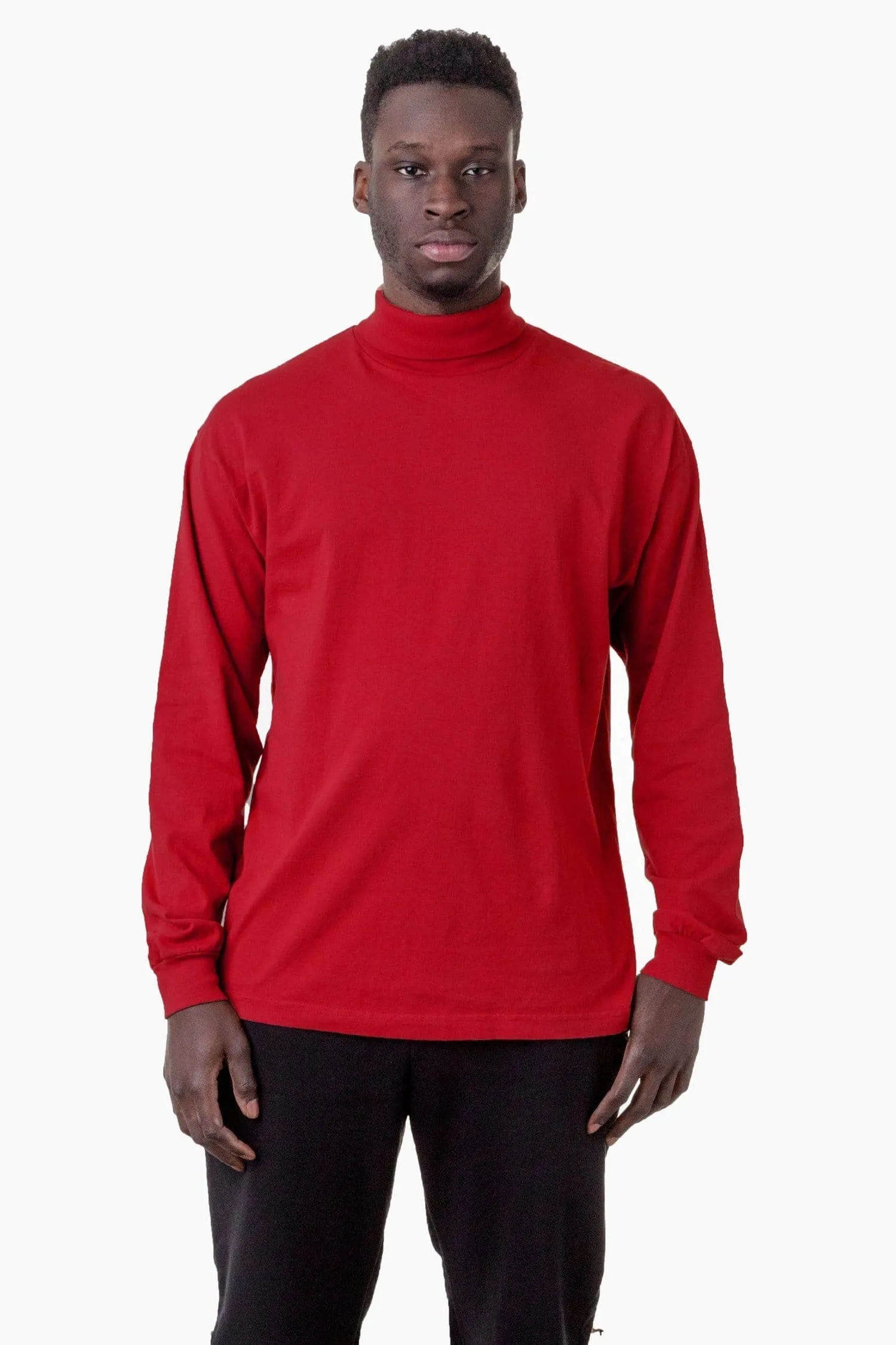 1811GD Unisex - Long Sleeve Garment Dye Turtleneck