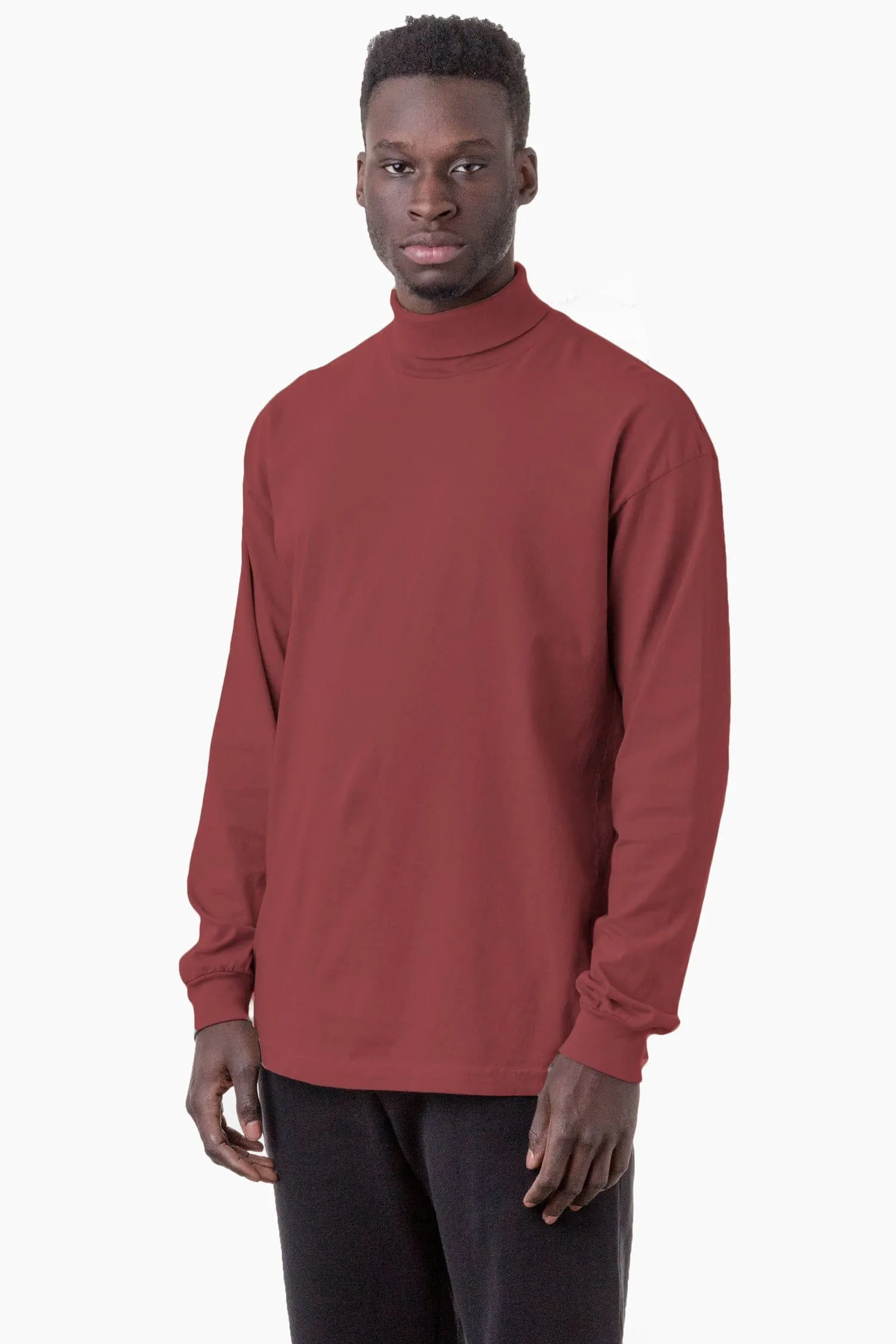 1811GD Unisex - Long Sleeve Garment Dye Turtleneck