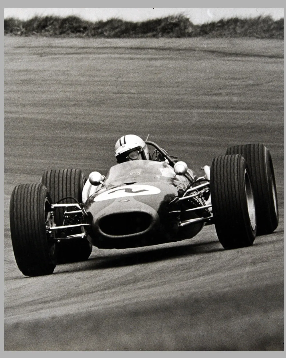 1966 Daily Express Spring Cup large period photograph and print of Denny Hulme / Brabham-Repco by T. C. March U.K.