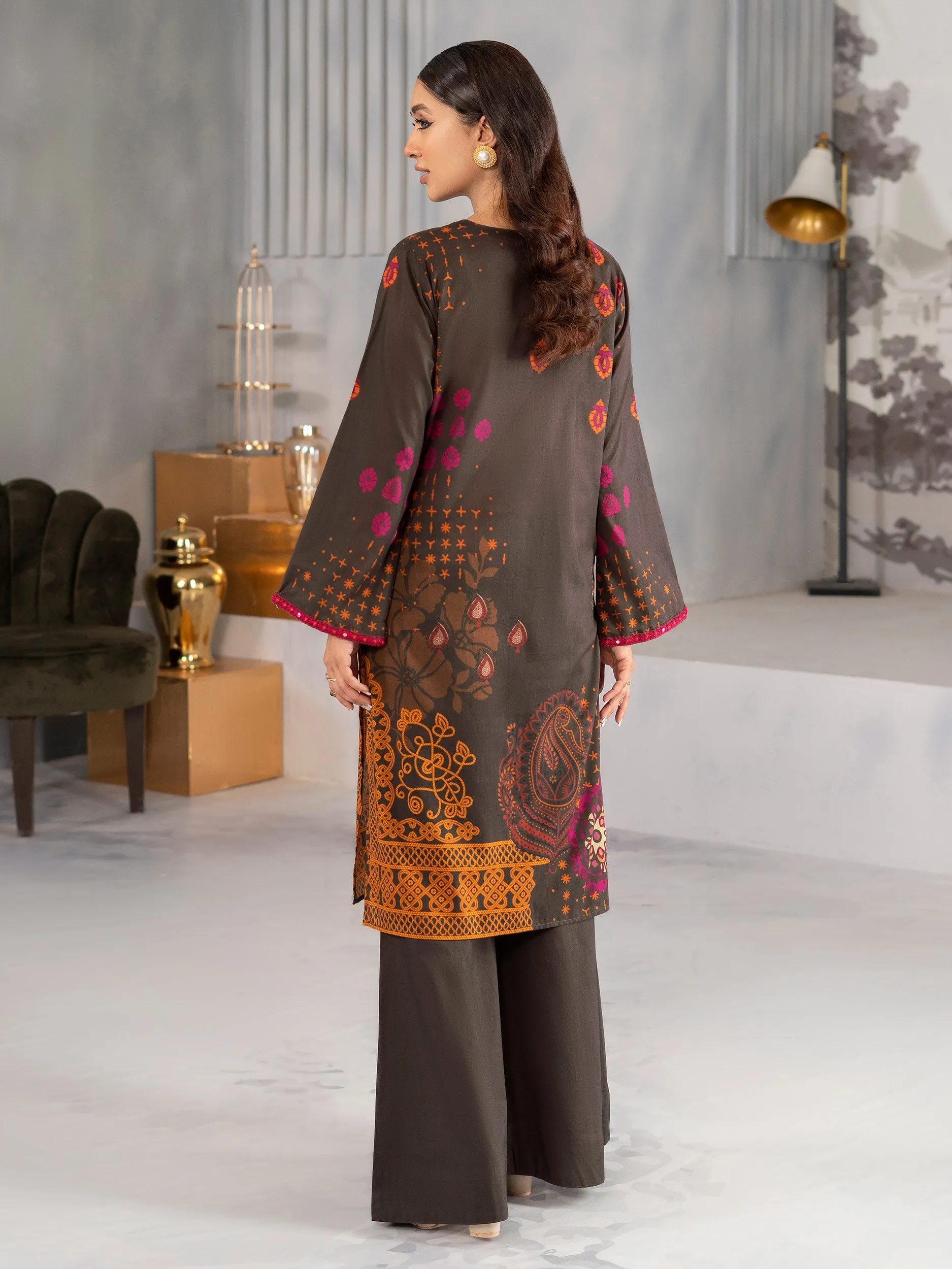 2 Piece Lawn Suit-Embroidered (Unstitched)