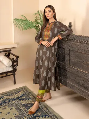 2 Piece Lawn Suit-Printed (Unstitched)