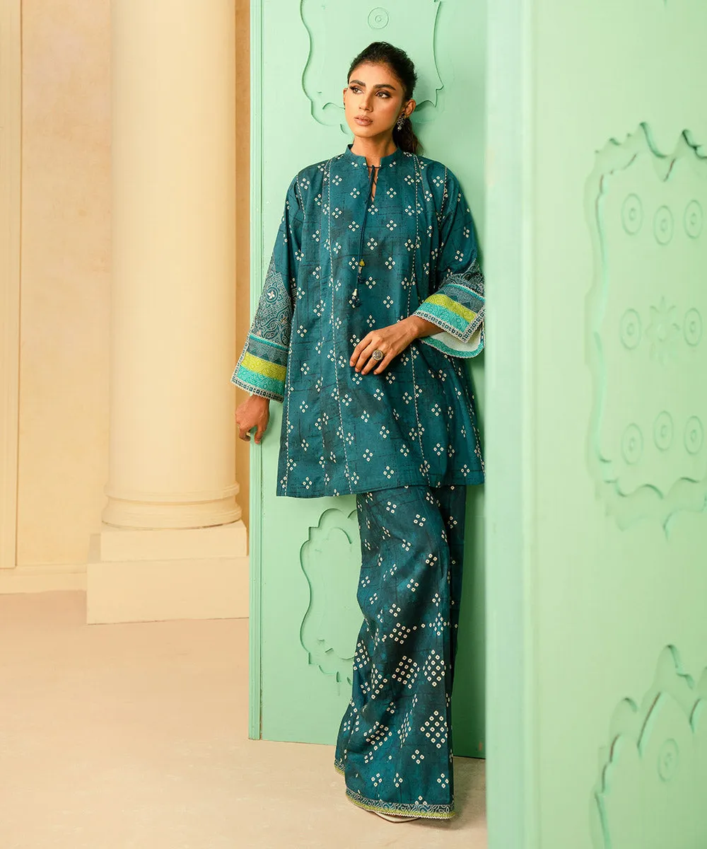 2 Piece - Printed Lawn Suit