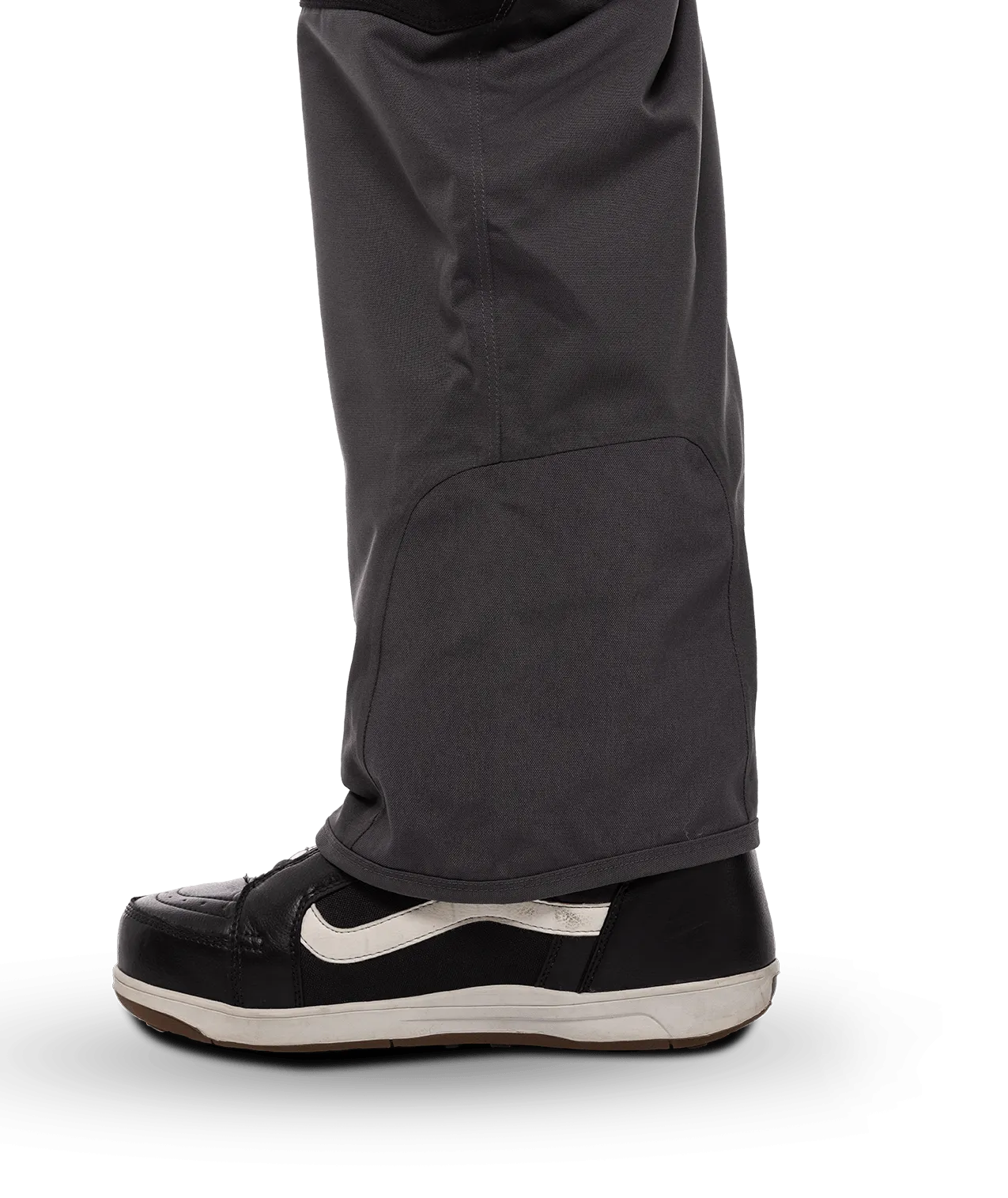 686 Hot Lap Insulated Bib Snowboard Pants Charcoal Colorblock 2024