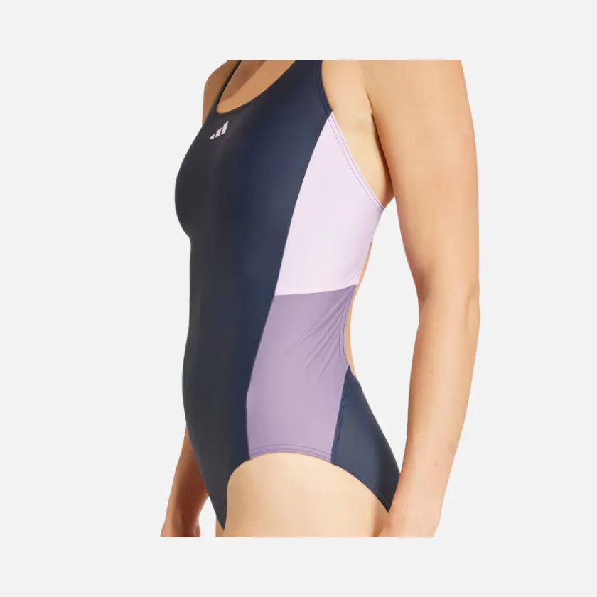 Adidas Colourblock Women's Swimsuit -Legend Ink/Bliss Lilac