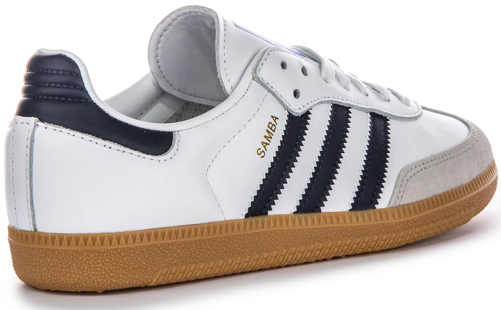 Adidas Samba OG In White Navy