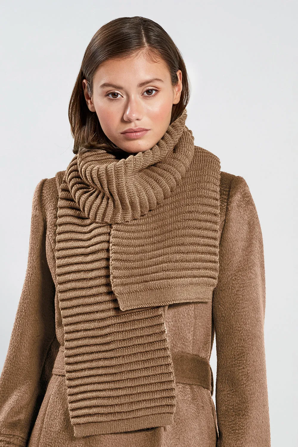 Adult Ribbed Scarf