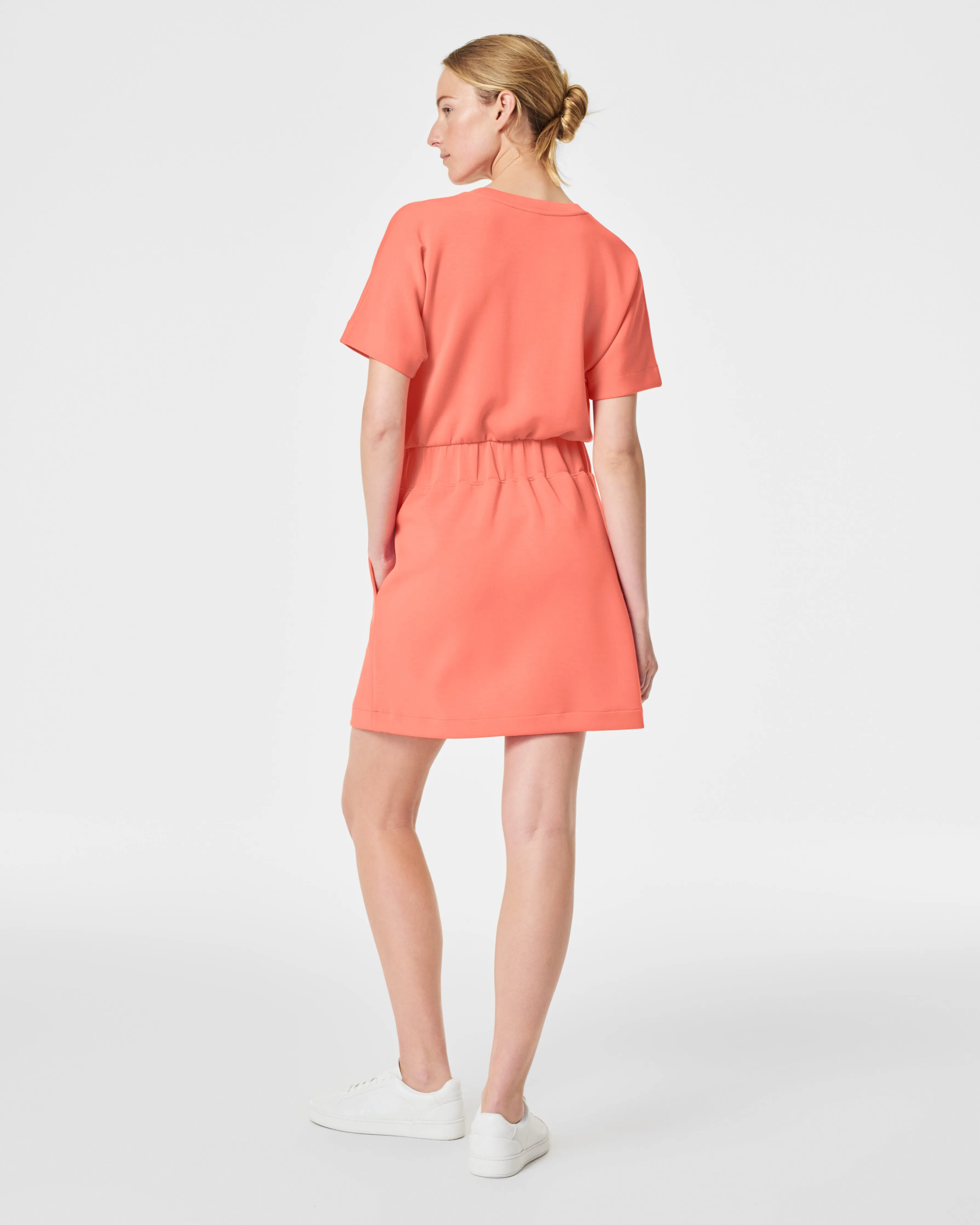 AirEssentials Cinched T-Shirt Dress