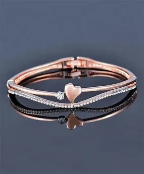 Alloy rose gold plated bracelet | MANATH