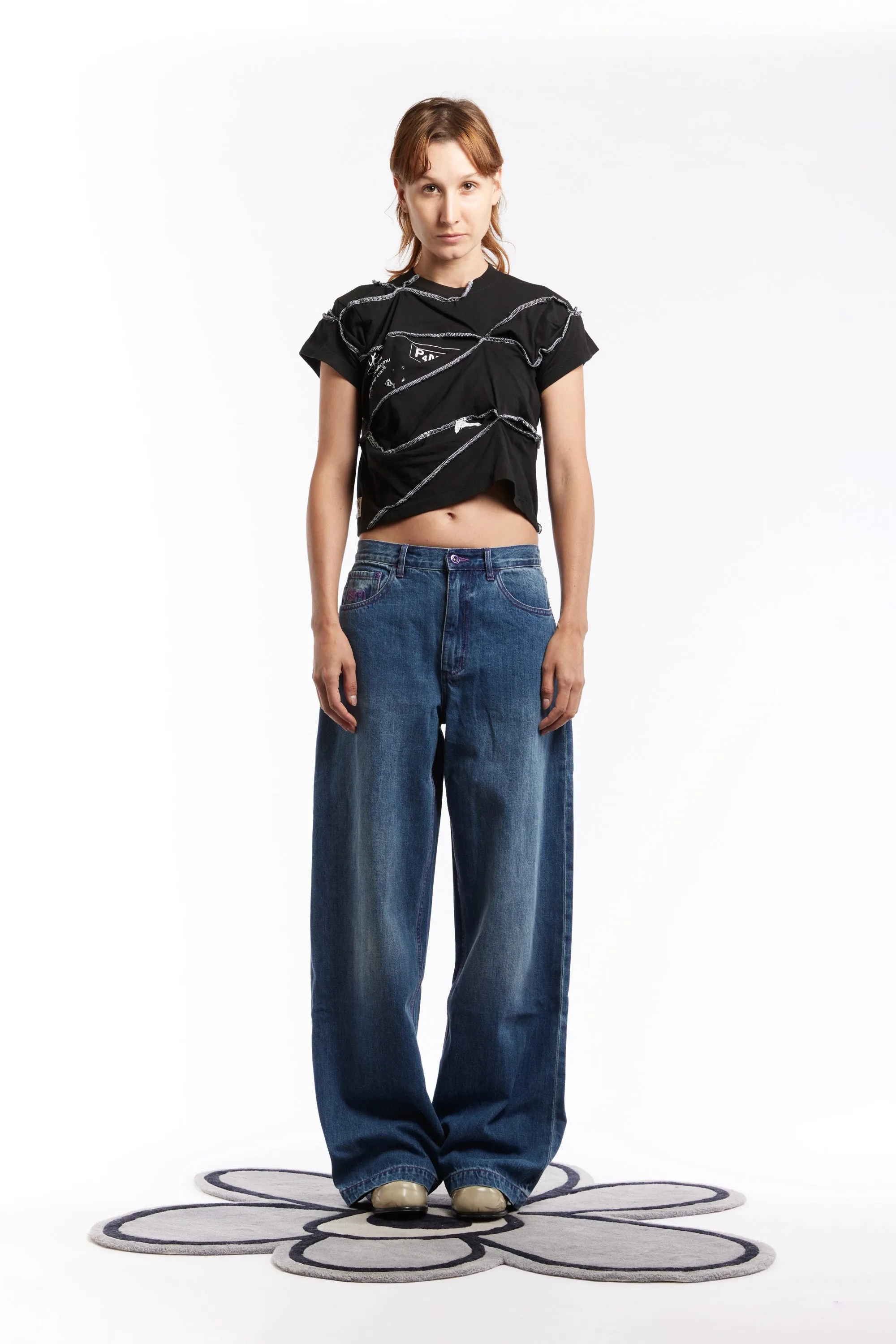 ALTO WIDE LEG DENIM JEANS