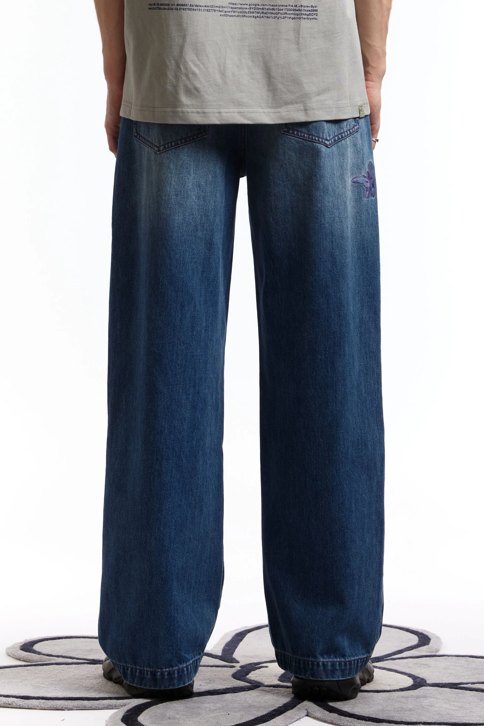 ALTO WIDE LEG DENIM JEANS