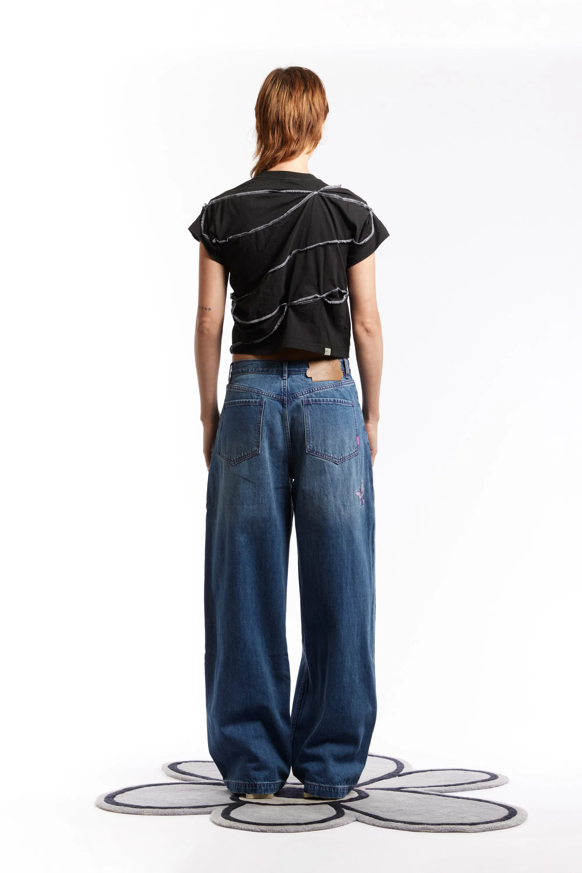 ALTO WIDE LEG DENIM JEANS