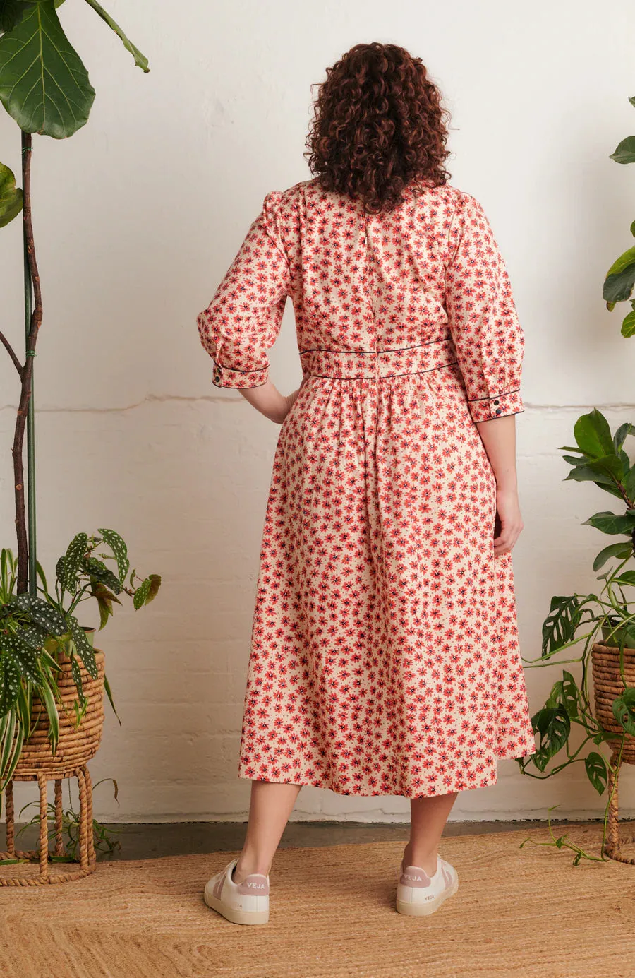 Amelia Dress - Wild Poppy