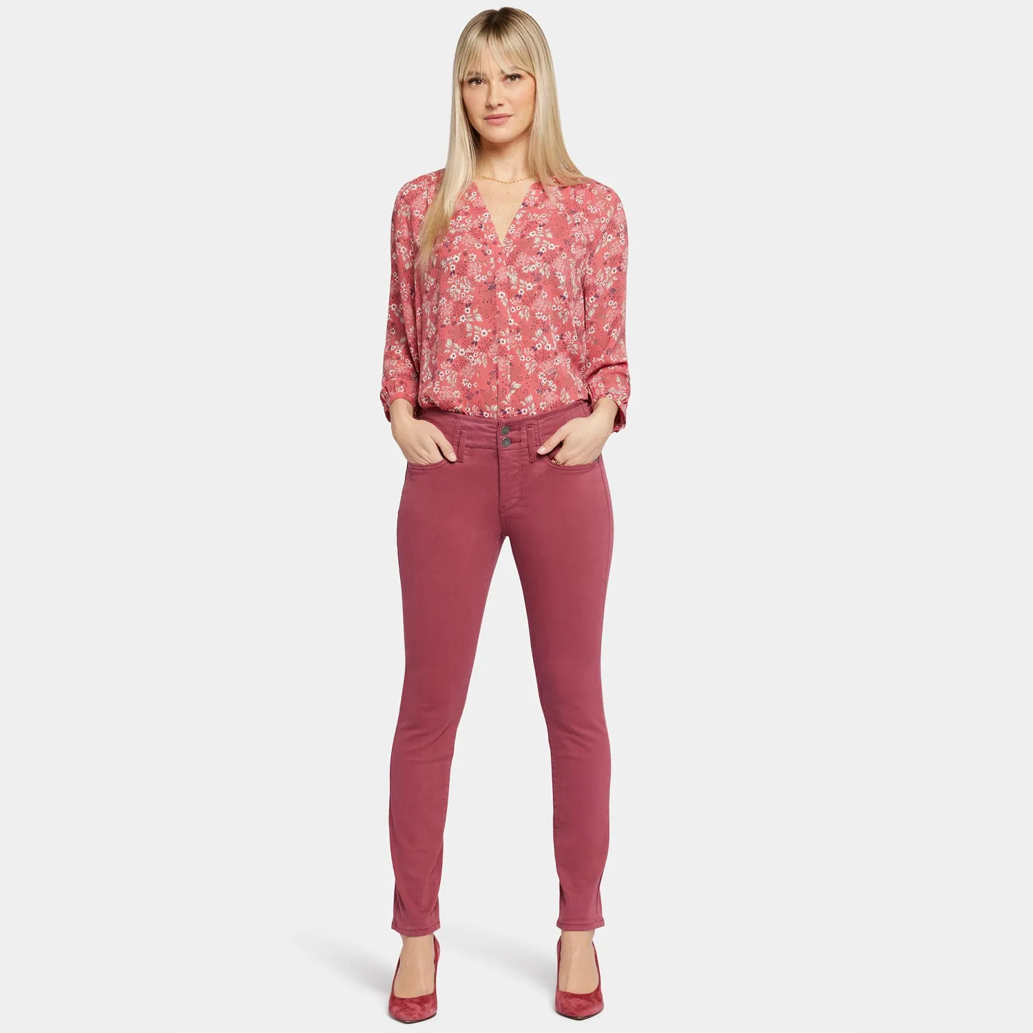 Ami Skinny Jeans - Cranberry Pie