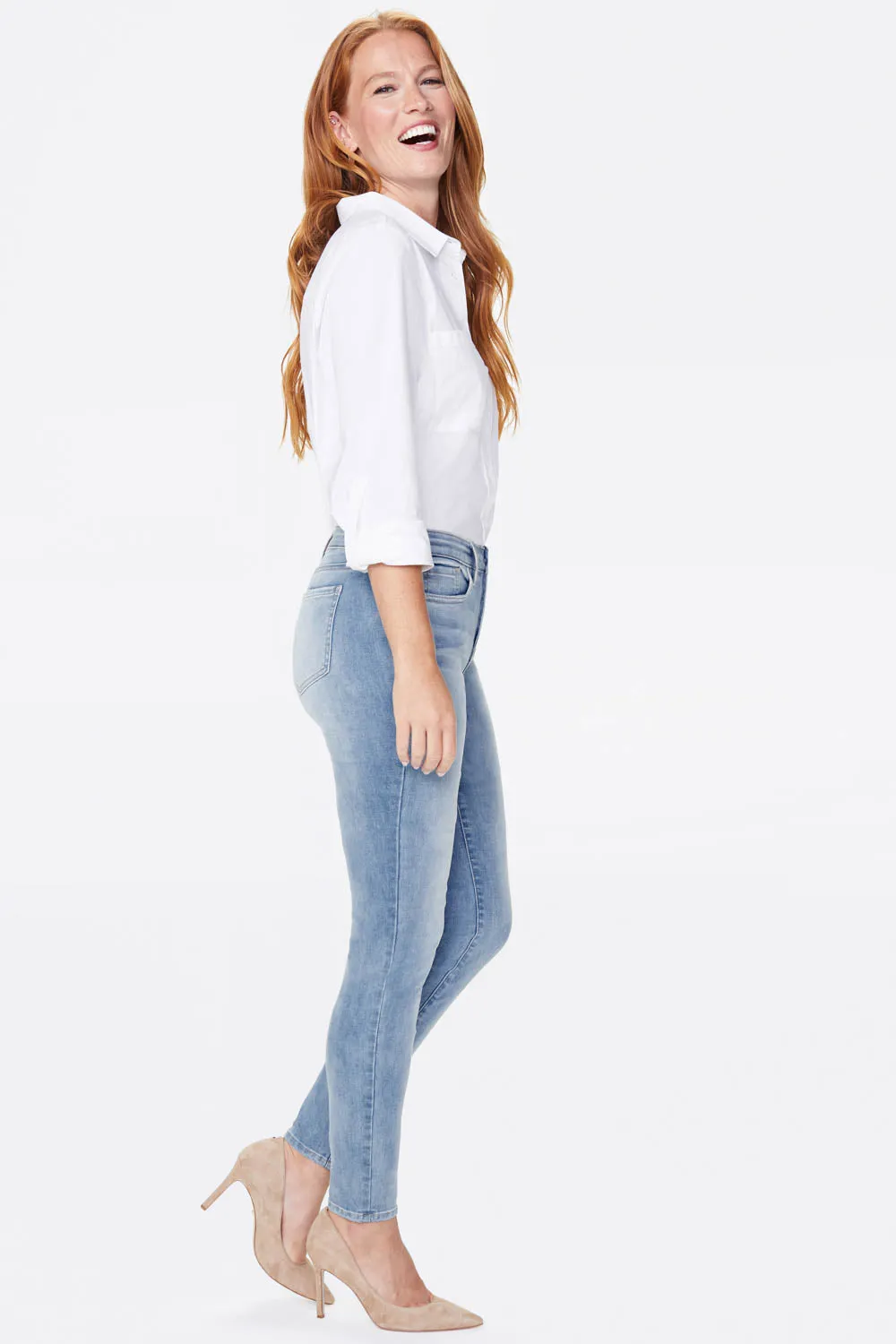 Ami Skinny Jeans In Petite - Biscayne