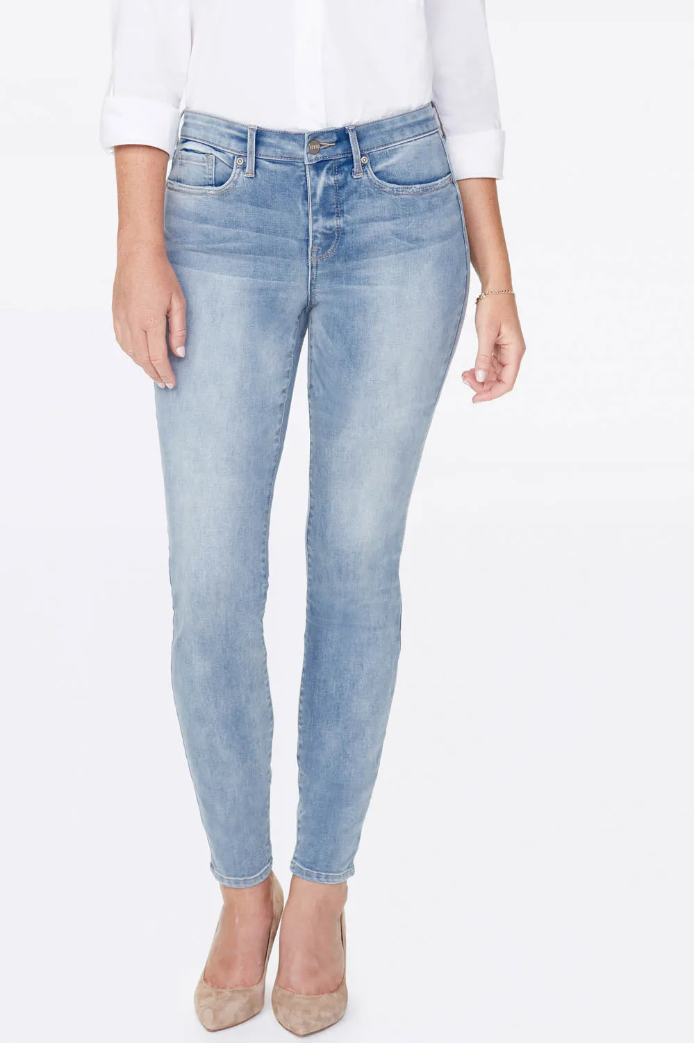 Ami Skinny Jeans In Petite - Biscayne