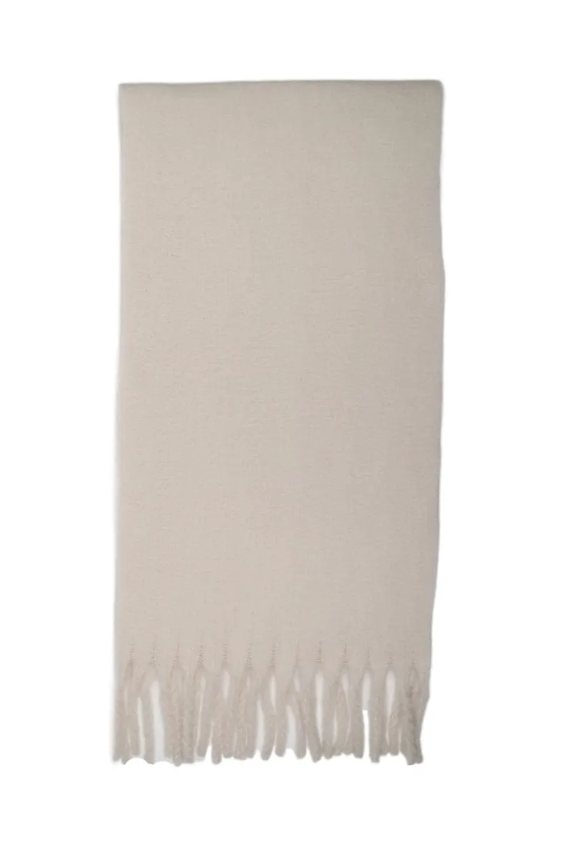 Anobel Copenhagen - Thick Plain Scarf E-71800 - Beige