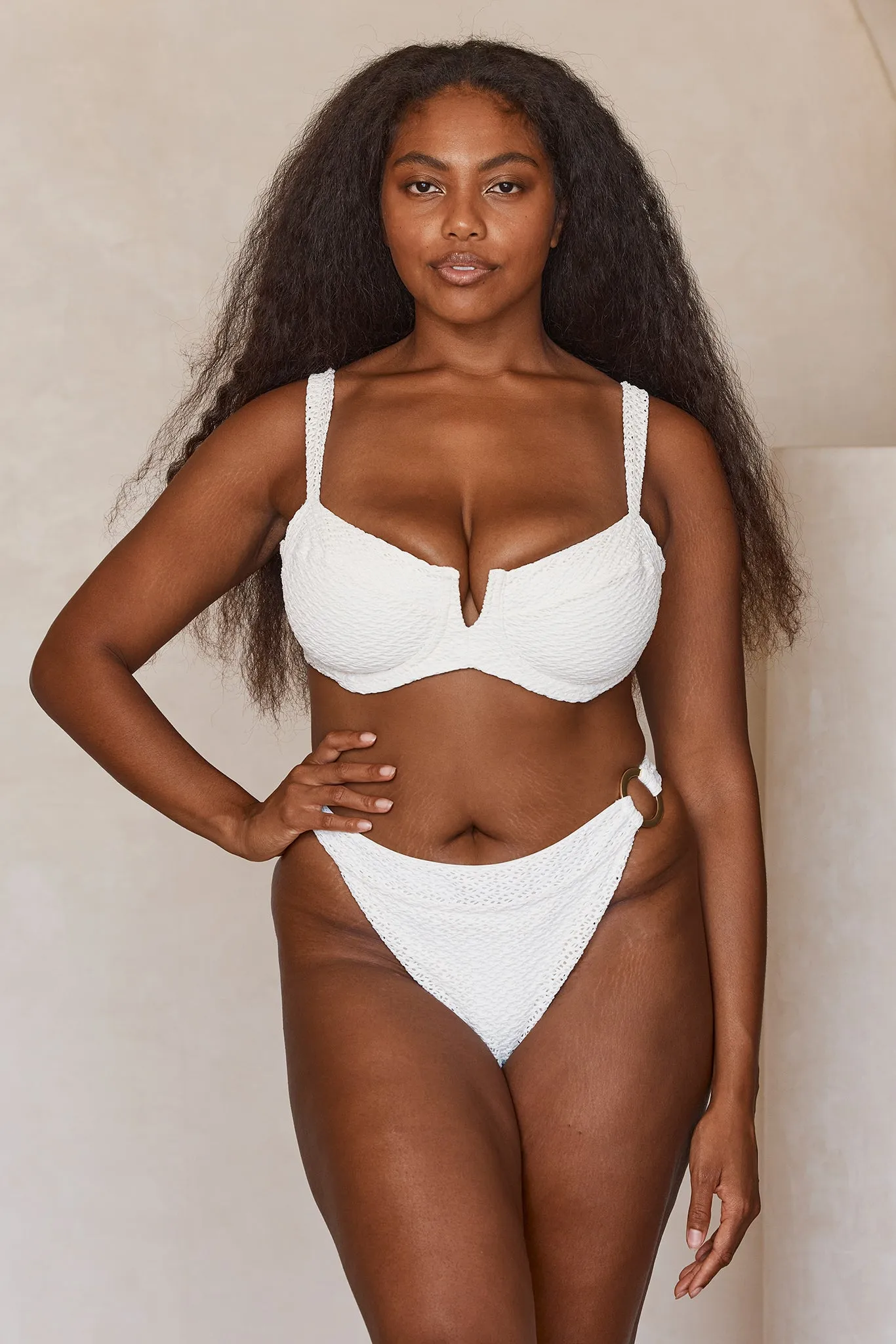 Antigua Bottom - Ivory Crochet