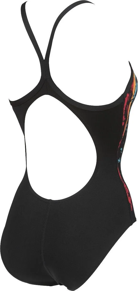 Arena Team Painted Stripes Sports Swimsuit - Women's|-|Maillot de bain sport Arena Team Painted Stripes - Femme