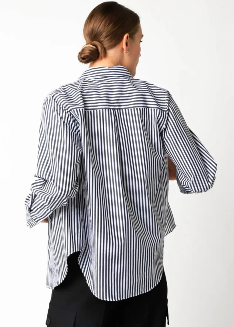 Arlen Striped Button Down