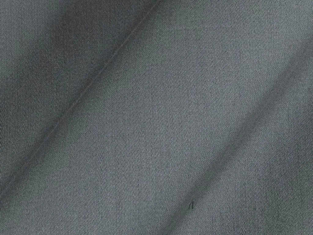 Ash Gray Plain Dyed Cotton Satin Fabric