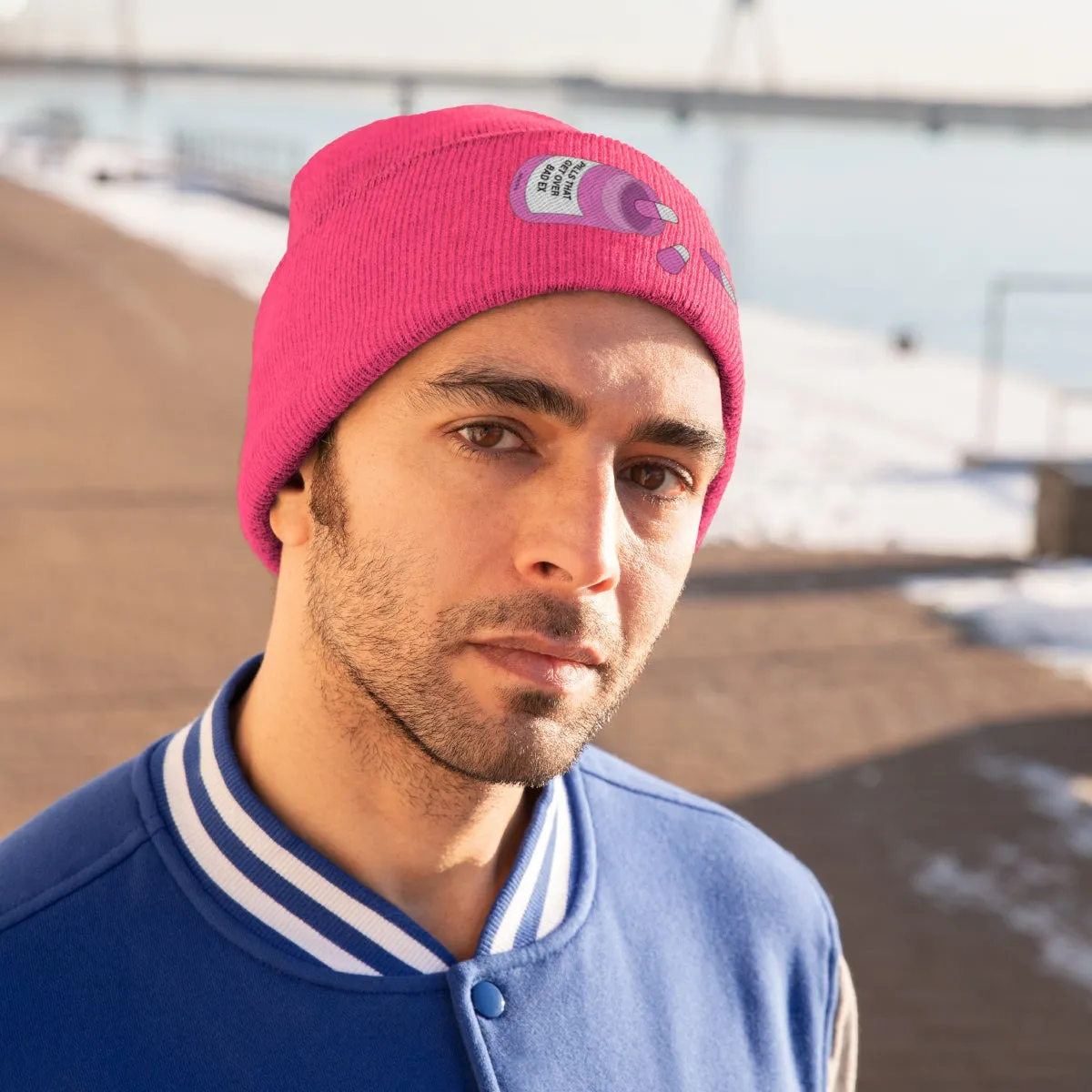 BAD EX PILL Knit Beanie