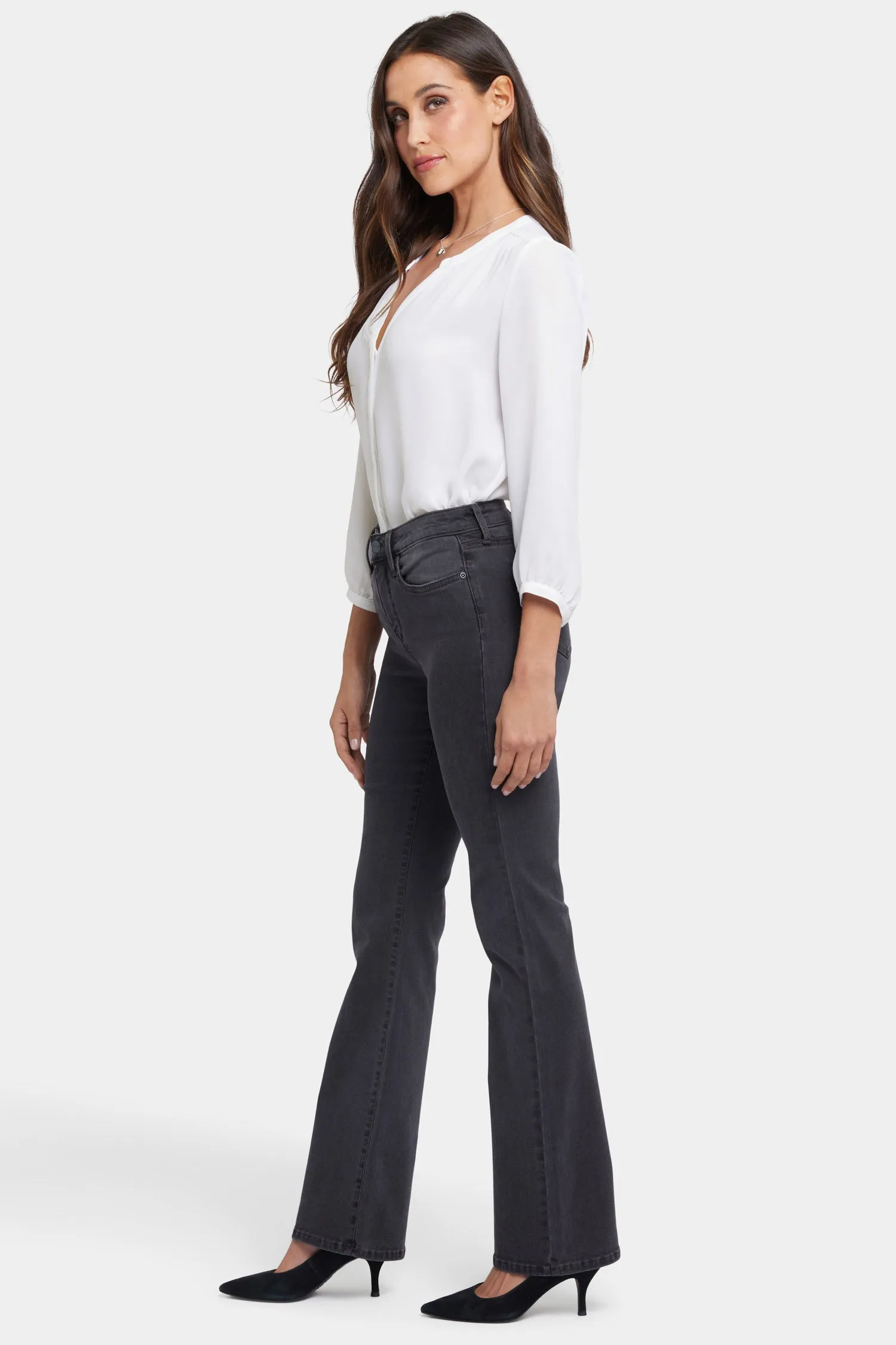 Barbara Bootcut Jeans - Cloud Stone