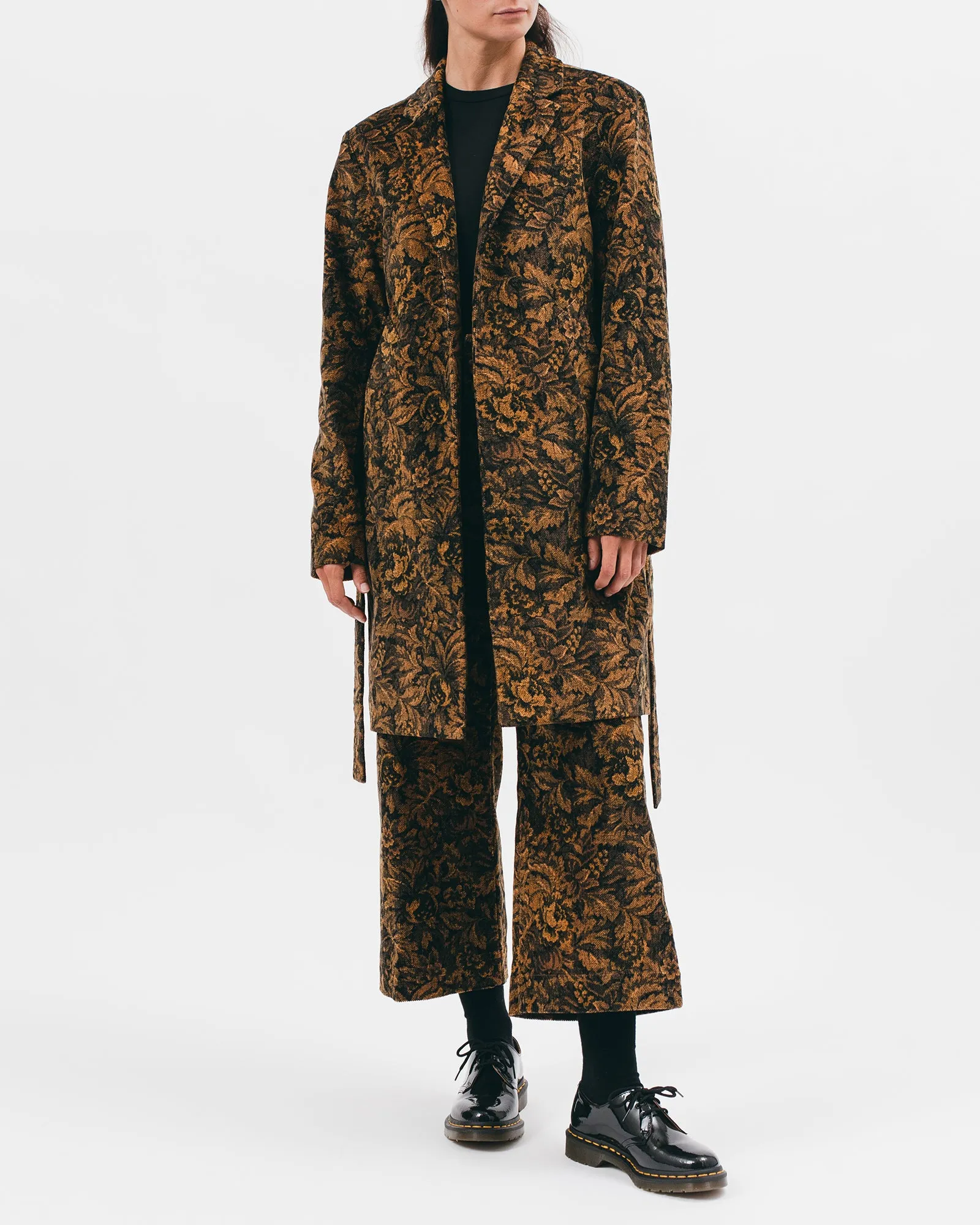 Belted Overcoat - Leaf