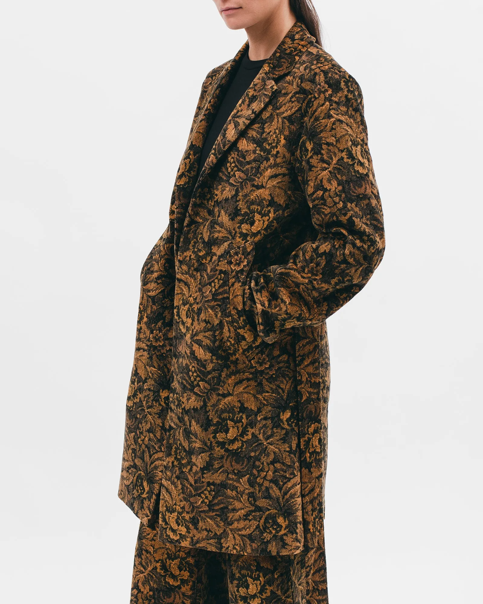 Belted Overcoat - Leaf