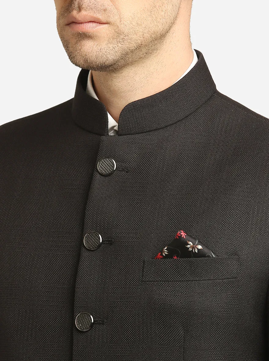 Black Jodhpuri Suit | JadeBlue