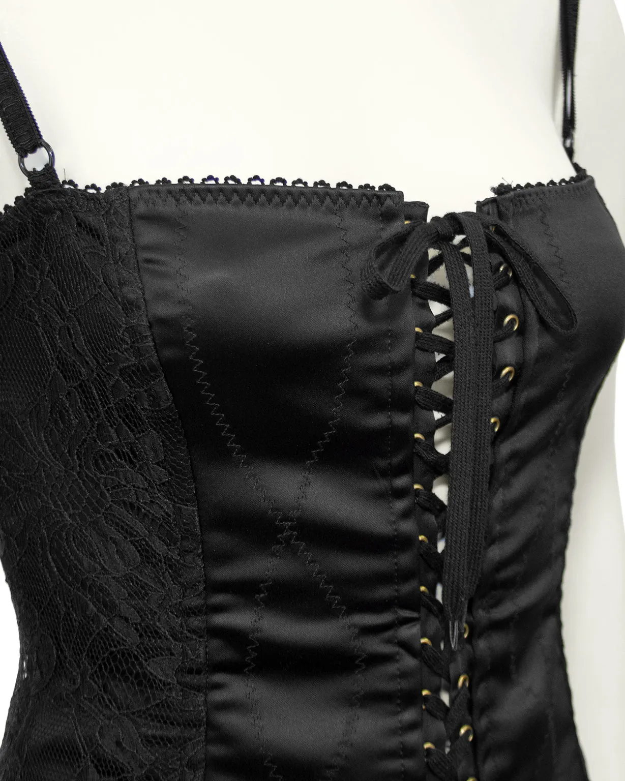 Black Lace Corset