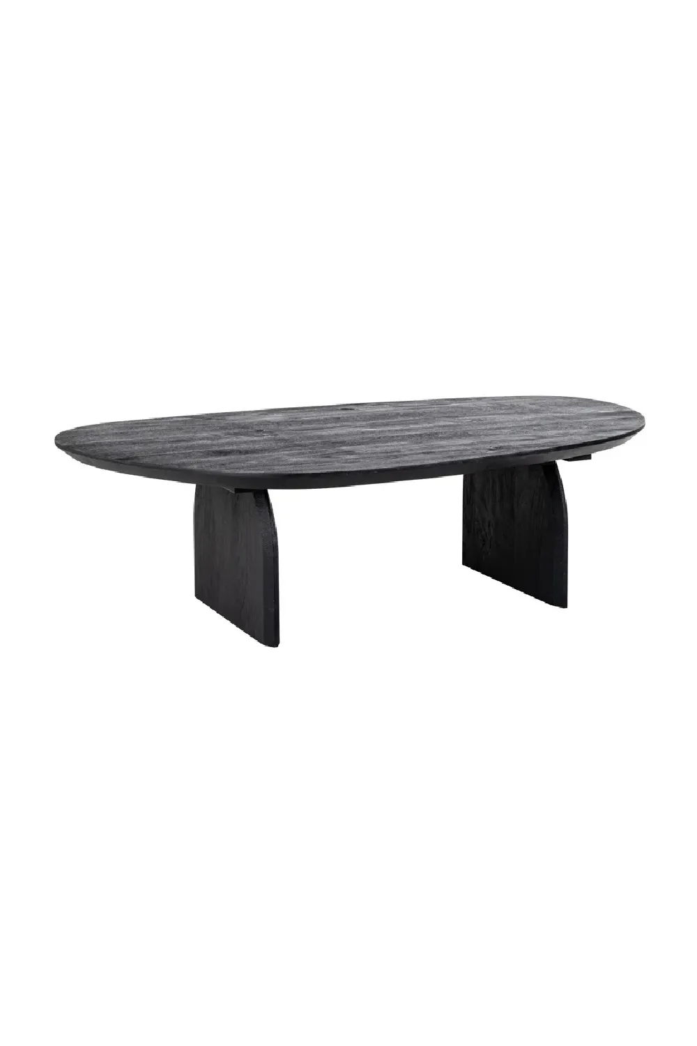 Black Mango Wood Coffee Table | OROA Hudson