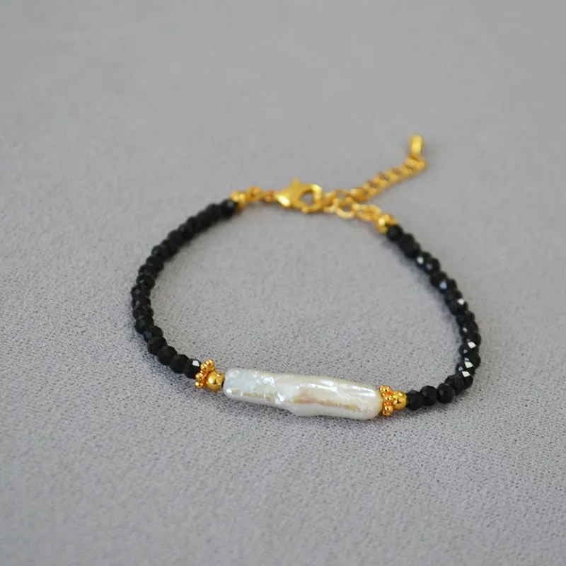 Black Obsidian Necklace l Bracelet