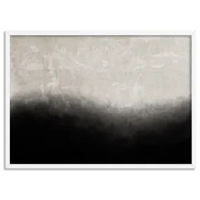 Black on Linen I - Art Print