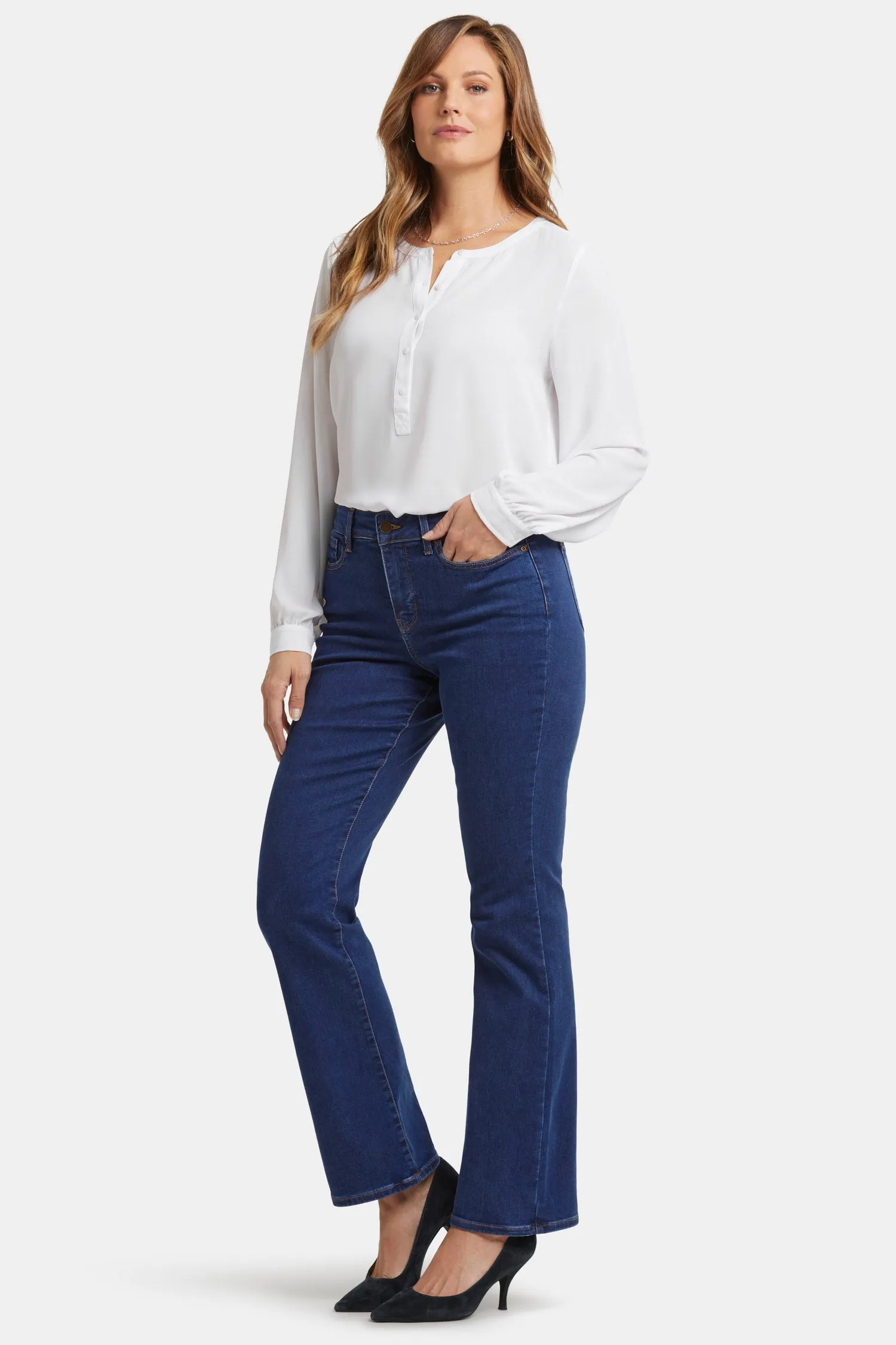 Blake Slim Flared Jeans - Quinn