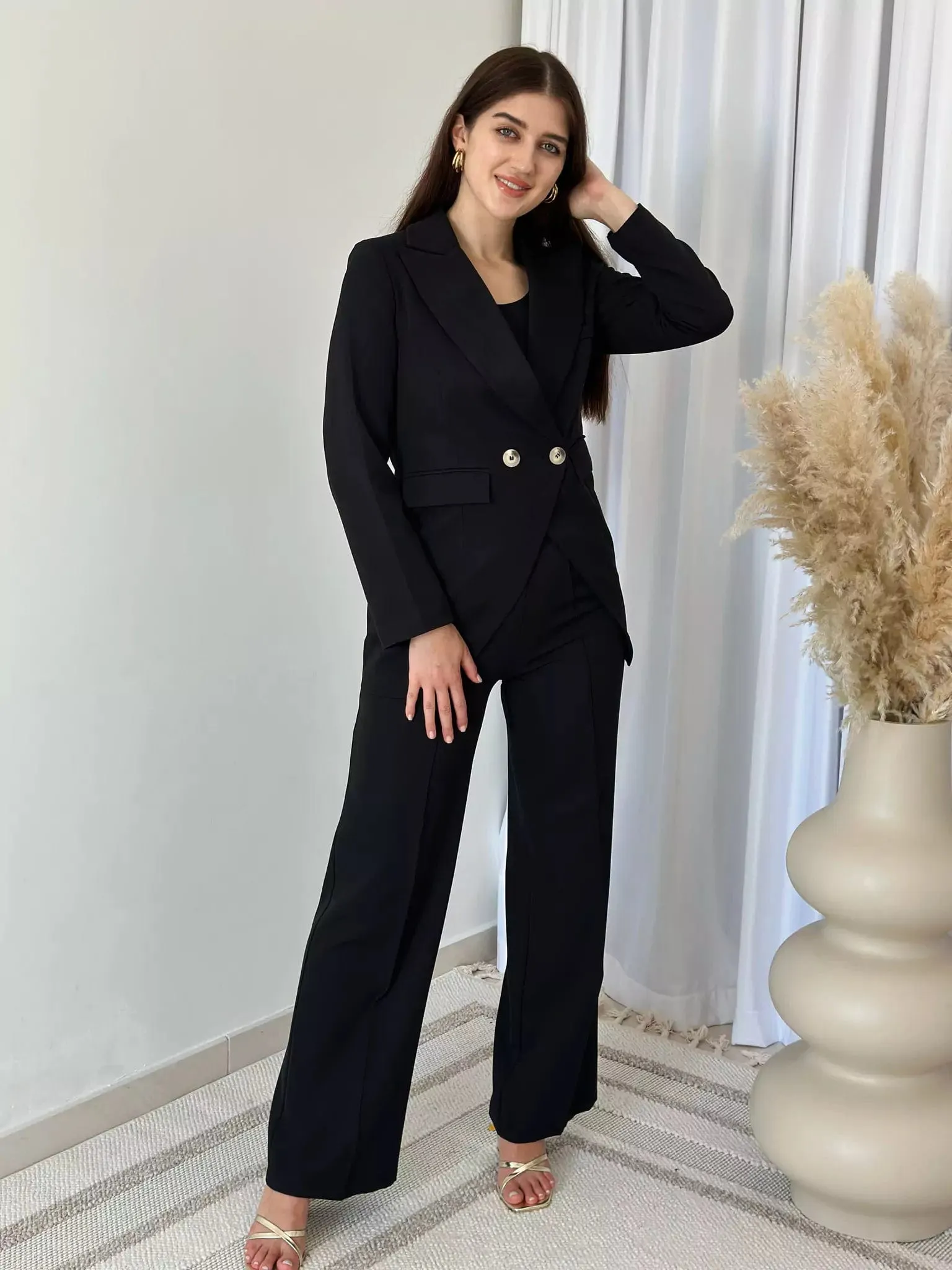 Blanche Blazer And Pants Set