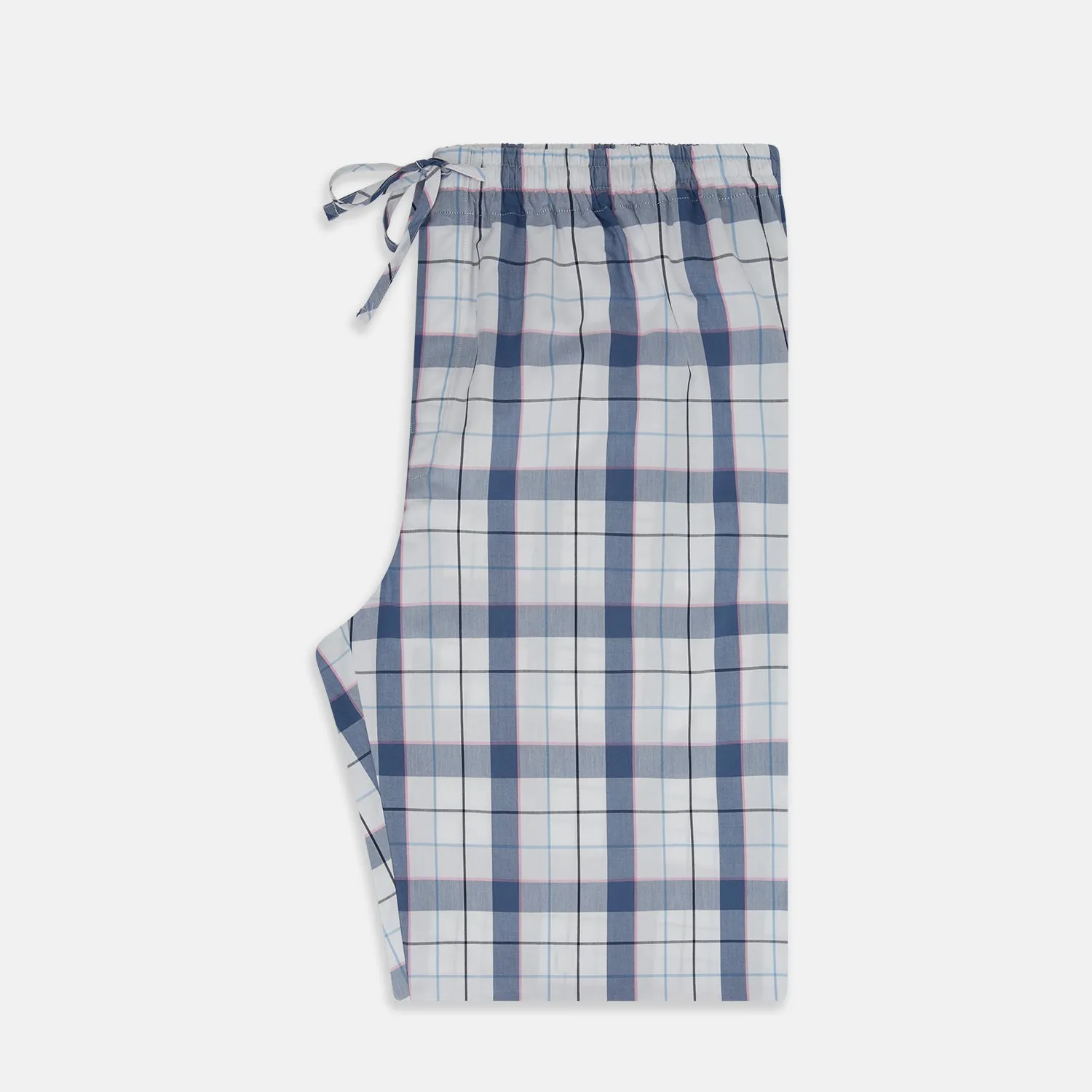 Blue Blazer Check Pyjama Trousers