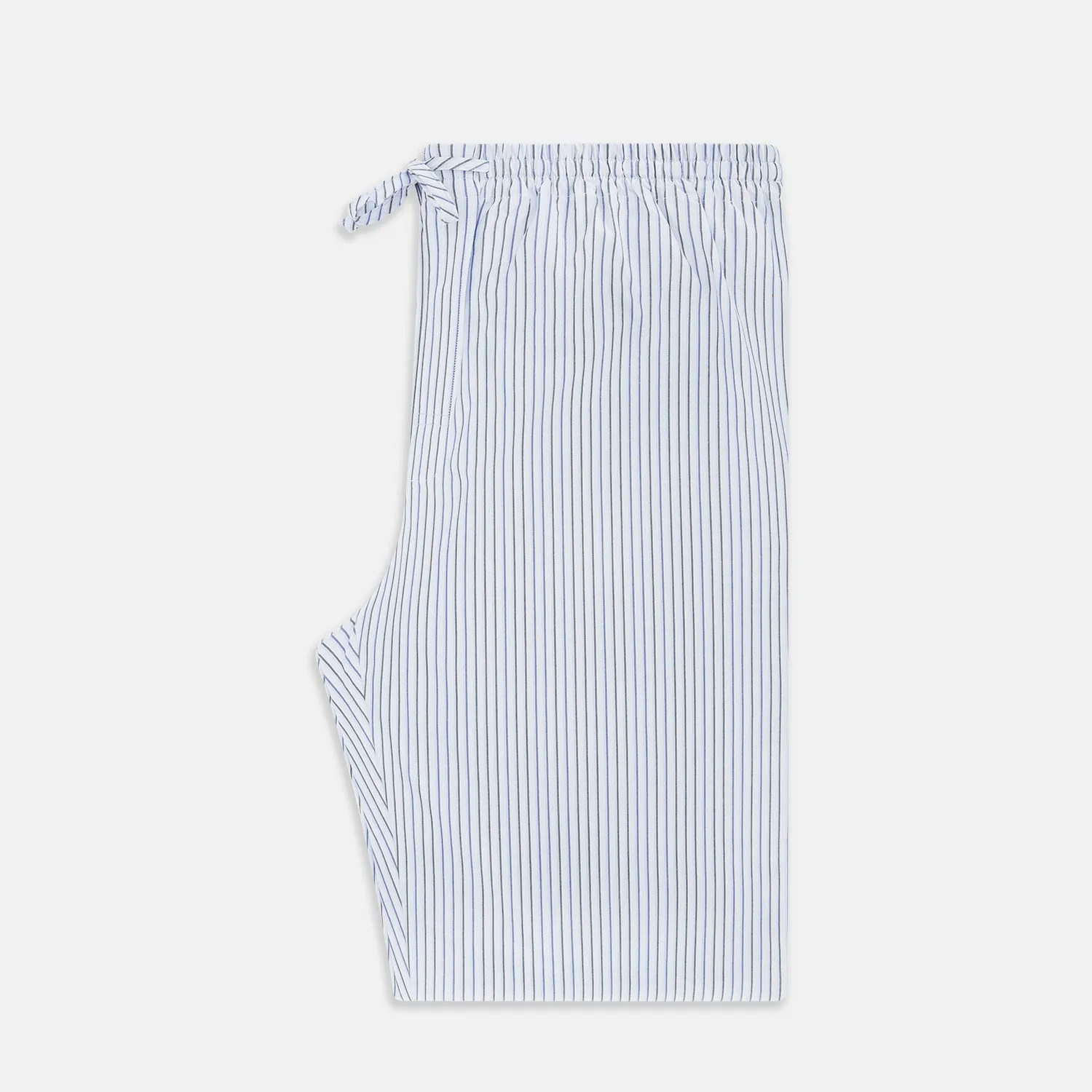 Blue Shadow Pinstripe Pyjama Trousers