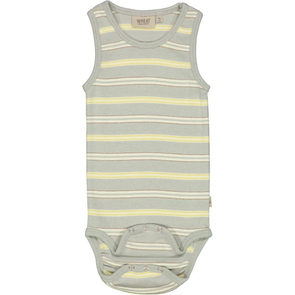 Body Sleeveless - morning mist stripe