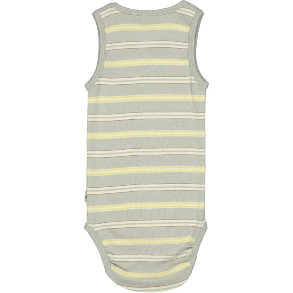 Body Sleeveless - morning mist stripe