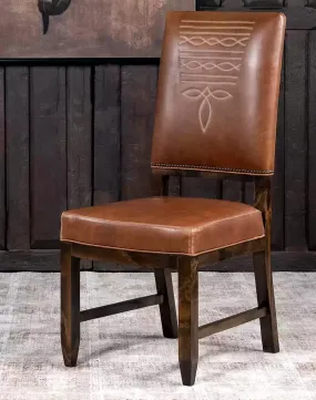 Boot Leg Western Dining Chair