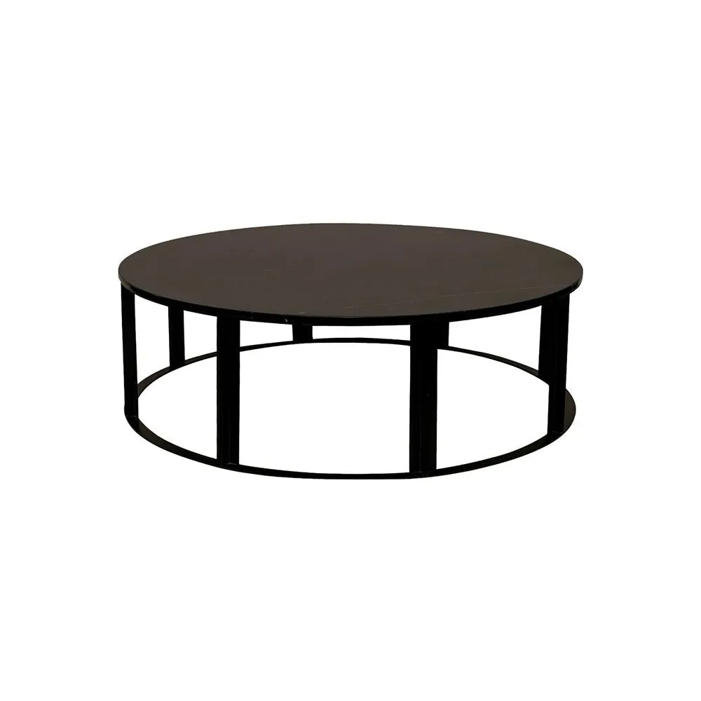 Bowie Marble Coffee Table - Large Black