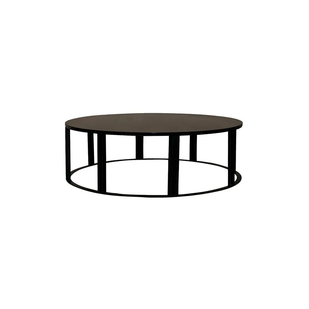 Bowie Marble Coffee Table - Medium Black