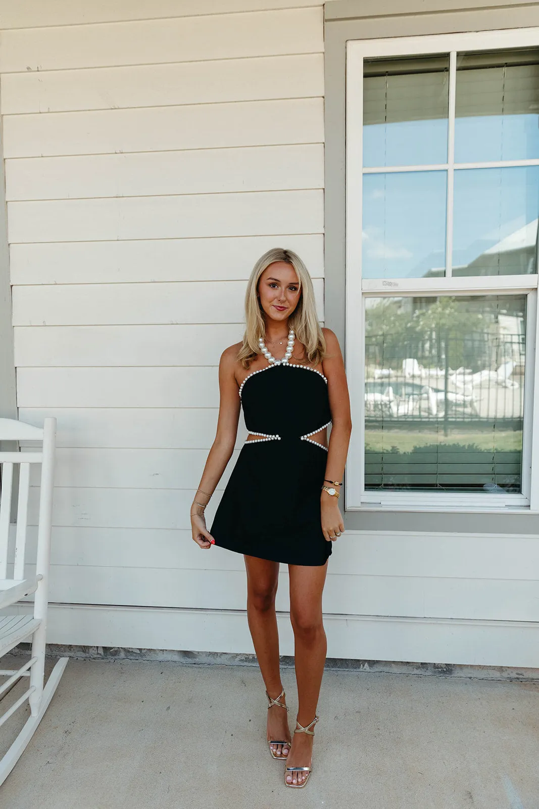 Britton Mini Dress - Black