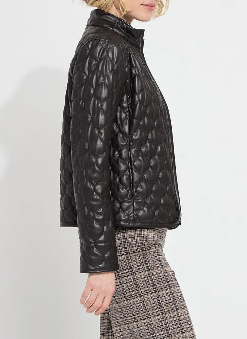 Brooklyn Quilted Vegan Leather Jacket