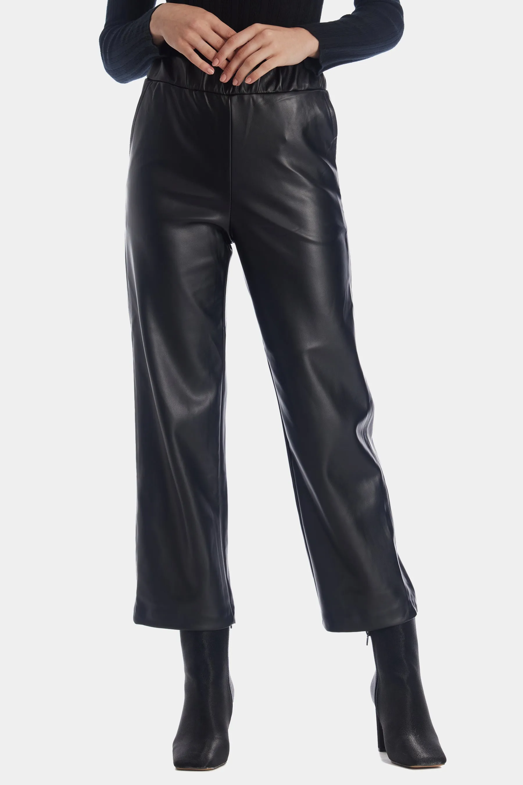 Can't Help Myself Faux Leather Pants